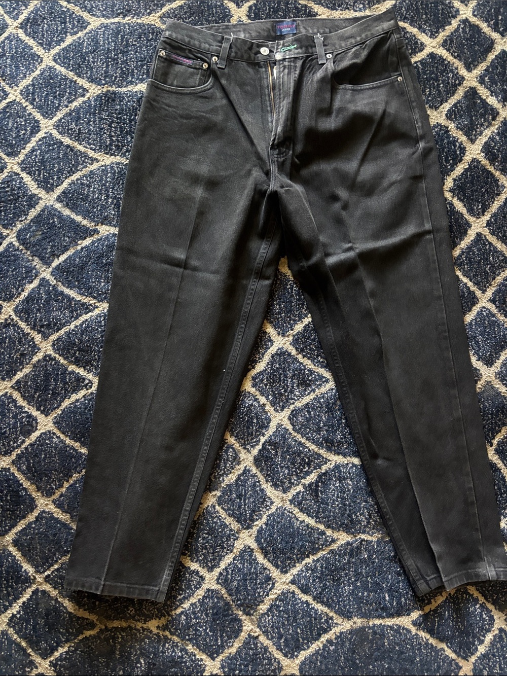 Tommy Hilfiger Slim Straight Black Jeans